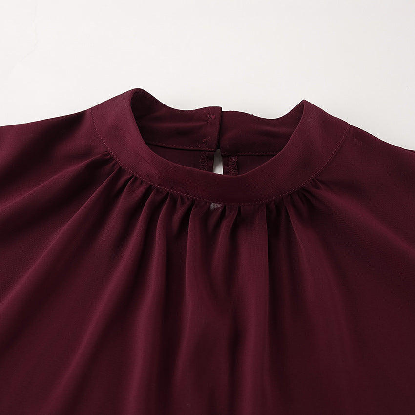 Ruffled Bell Sleeve Shirt