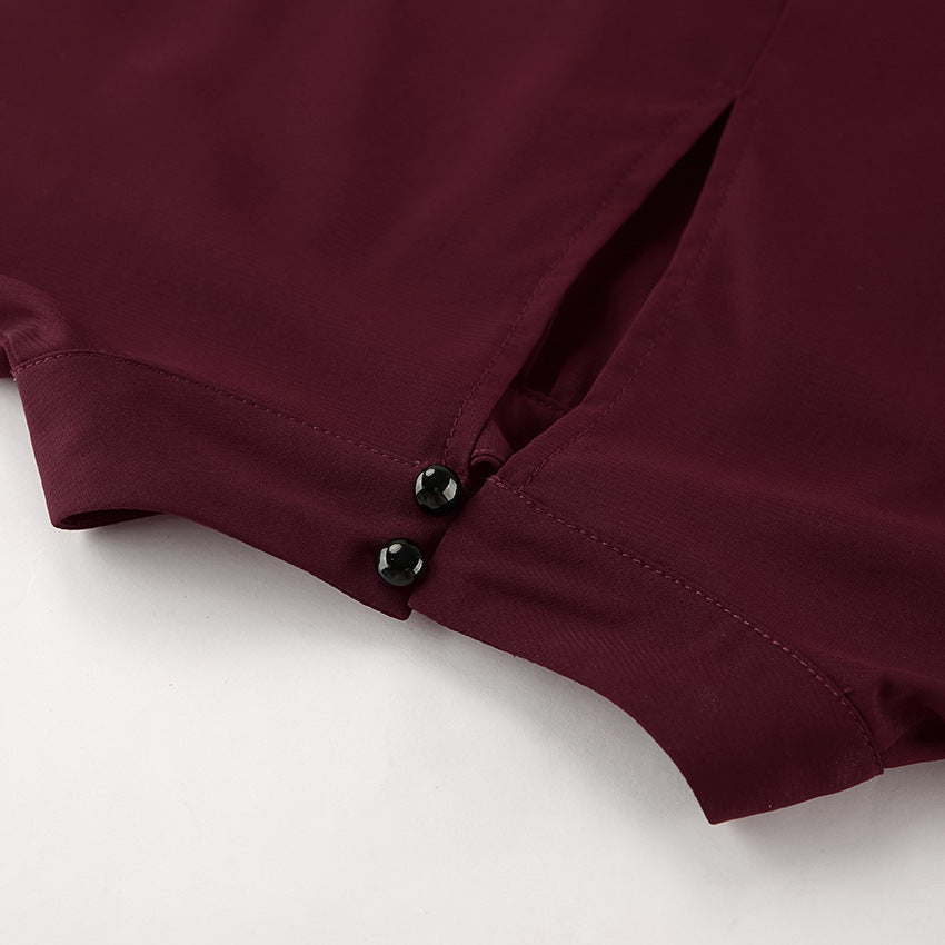 Ruffled Bell Sleeve Shirt